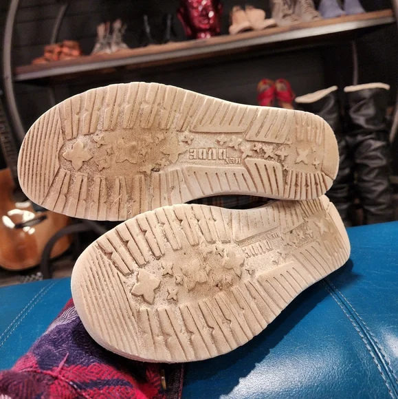 Plaid Hey Dude Shoes - Picture 4 of 4